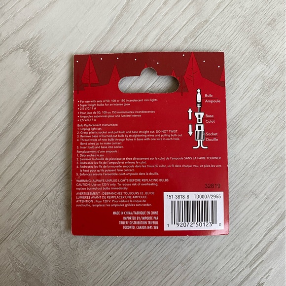 5/$20 Clear 2.5V Mini Light Bulbs Indoor/Outdoor String Light Replacements - Picture 2 of 2